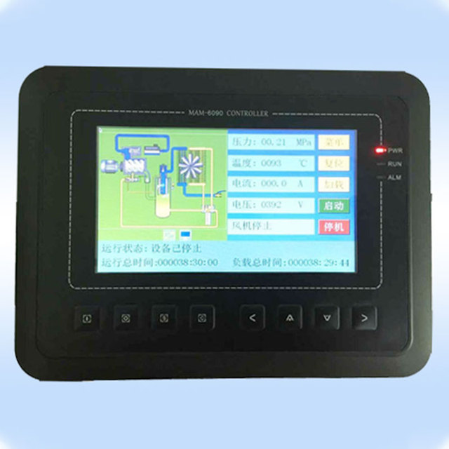 Replacement Electrical Air Compressor Controller Display MAM870 PLC Board Computer Controller Panel for Compressors