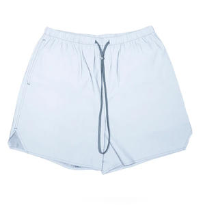 Survêtement d'été à demi-fermeture éclair pour hommes, veste courte, vente en gros de shorts coupe-vent en nylon, ensemble imprimé réfléchissant, grande taille - Product Image 5