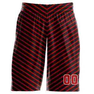 Camiseta de baloncesto juvenil roja personalizada, chaleco deportivo, técnica de sublimación uniforme, acepta personalizaciones de logotipo, jugadores corriendo - Product Image 5