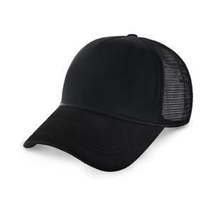 Casquette de camionneur structurée réglable, profil haut, panneau frontal en mousse, dos en maille respirante, personnalisable pour la promotion - Product Image 3