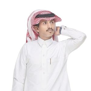 2023 vêtements pour hommes musulmans moyen-orient teint en blanc design personnalisé thobe arabe islamique hommes arabe à capuche Thobe matériel hommes - Product Image 1