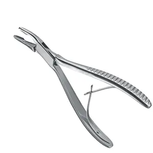 Luer rongeurs 18 cm fórceps corte curvo formação óssea cirurgia cirúrgica INSTRUMENTOS