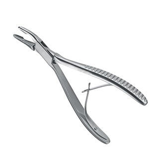 Luer <span class=keywords><strong>rongeurs</strong></span> <span class=keywords><strong>18</strong></span> <span class=keywords><strong>cm</strong></span> คีมตัดโค้งเครื่องมือผ่าตัดการสร้างกระดูก