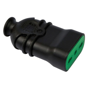 Presa ad Alta Resistenza 'hi-Pro' 2 Poli + Terra 16A - Nera - Product Image 1
