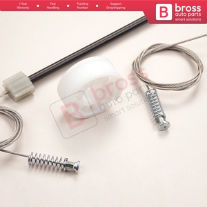 Kit de Reparación de Elevalunas Trasero Derecho BWR5034 para Serie 5 E60 E61 2003-2010 4/5 Puertas 51357184746 - Product Image 5