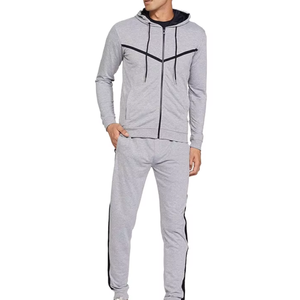 Chándal deportivo de invierno personalizado para hombre, alta calidad, ecológico, de secado rápido, transpirable, a prueba de viento, talla grande, conjuntos sólidos personalizables - Product Image 1