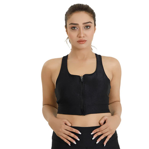 XORTS Sujetador Deportivo Sublimado Transpirable de Secado Rápido 100% Nailon para Yoga, Gimnasio y Fitness para Mujer - Product Image 5