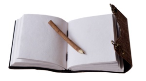 Cuaderno de cuero con relieve hecho a mano, diseño de hojas y rosas de Color Vintage, doble c-lock, cuaderno de bocetos - Product Image 4