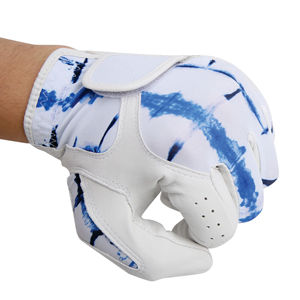 Venta caliente excelente Super suave bien transpirable Cabretta/guantes de Golf de piel de oveja para guante de Golf de golfista profesional - Product Image 6