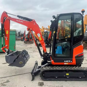 Miniexcavadora diésel Kubota de 2,7 toneladas, sistema hidráulico de 24,8 HP, excavadora compacta sobre orugas, retroexcavadora, motor de alta eficiencia - Product Image 6