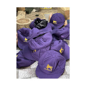 Gorra holgada deportiva de diseño personalizado para Grillo, gorro de lana verde liso de alta calidad, venta al por mayor - Product Image 6