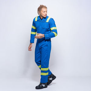 Venta caliente Ropa DE TRABAJO antiestática y protección contra el calor Seguridad Trajes de mono resistentes al fuego con precio barato Uniforme de seguridad para hombres - Product Image 2