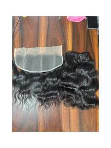 ENCAJE HD TEMPLO DEL SUR DE LA INDIA PELO NATURAL ENCAJE FRONTAL HD NITING A MANO - Product Image 6