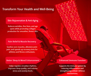 GLPE APO-1800 Staande Volledige Lichaams Rood Licht Therapie Paneel Machine 7 Golflengten Infrarood LED SPCC Materiaal Pijnbestrijding Thuisgebruik - Product Image 1