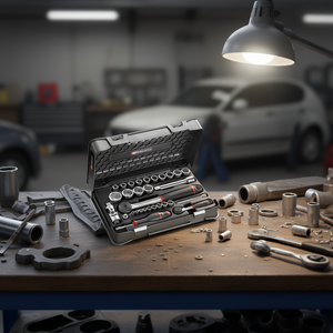 ชุดซ็อกเก็ตหกเหลี่ยมเฟคอม 30 ชิ้น 1/4''-1/2'' รุ่น R.161B-S.161B - Product Image 3