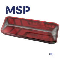 25-4122-027 - Aspock ECOLED III - Droit 7 broches + 4 X 2 broches ASS2 + SMCG - Pièces et accessoires de remorque - MSP Export
