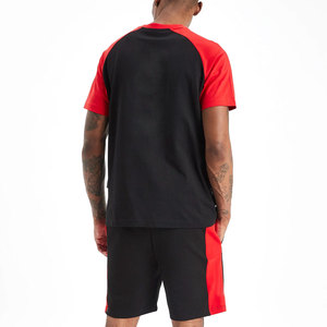 Wholesale Custom Men's <b>Twin</b> <b>Set</b> for Summer Active Outings Joggers T-Shirt & Shorts - Product Image 4