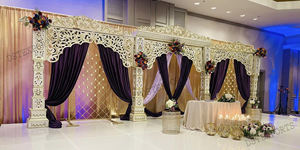 Delizio Pillars พนักงานต้อนรับเวทีจัดงานแต่งงานที่สวยงามดูสวยงามเวทีจัดงานแต่งงานและตกแต่งเวที - Product Image 3