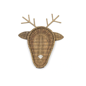 Plateau en rotin en forme d'étoile, plateau décoratif, plat en rotin, idéal pour la table basse, décoration de Noël à la maison, en provenance du Vietnam - Product Image 2