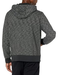 Sweat à capuche pour homme, coupe classique, personnalisé par le fabricant, streetwear, tissu imprimé en relief, uni, imprimé numérique, teinture unie, automne - Product Image 3