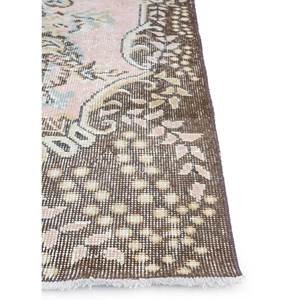 Vintage Large Area Pae-2752 Hand Knotted Wool <b>Rug</b> Red & Orange Floral Pattern for Home Living Room Hallway Teenagers' <b>Space</b> - Product Image 4