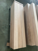 Poste de Escalera de Roble Blanco Sólido al Mejor Precio, Ranura Única, Duradero, Ajustable, Ecológico, Alta Calidad, EFS