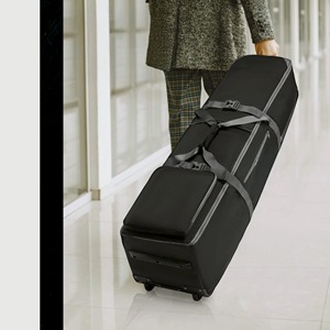 Sac de voyage personnalisé, léger, chariot de sport, roues, sac à dos, support, grande capacité, imperméable, polyester, sac de golf - Product Image 5