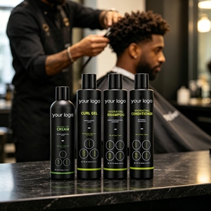Crème Anti-Frisottis en Gros pour Cheveux Bouclés, Démêlant et Conditionneur pour Tous Types de Boucles, Formule Sûre, Crème Booster Définition des Boucles - Product Image 5