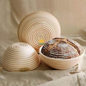 Cuenco brotform de prueba de ratán de Vietnam, juegos de cesta de prueba de banneton de pan artesanal para panaderos - Product Image 5