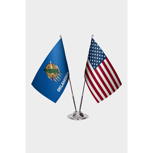 Custom <b>Flag</b> Set with Digital Printing Aluminum <b>Pole</b> Satin Plastic or Polyester <b>Flags</b> - Product Image 1