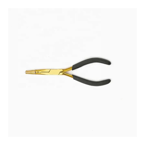 Ensemble d'outils d'extension de cheveux humains en acier inoxydable bon marché en gros pour cheveux avec bande adhésive Pince à mâchoires de qualité professionnelle 2-en-1 - Product Image 6