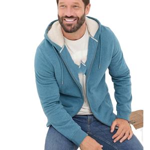 Sweats à capuche de haute qualité avec logo personnalisé Fabricants de sweatshirts décontractés respirants avec fermeture éclair - Product Image 1