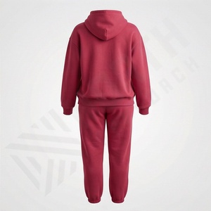 Conjunto Deportivo de Dos Piezas para Mujer, Estilo 2025, Chaqueta Cortavientos con Capucha y Estampado, Cierre con Cordón, 100% Poliéster - Product Image 2