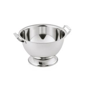 Tabletop Silver Plated Solid Metal Round Champagne Bowl With Base Bar and Wine <b>Ice</b> Bowls for Party Bar Ware Decoration - Product Image 2