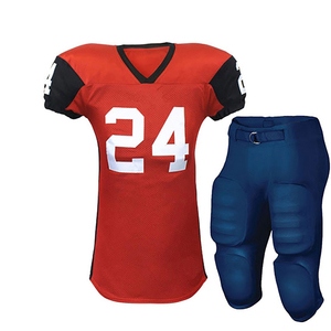 Prix usine 2025 ensemble d'uniformes de football américain avec un matériau de haute qualité Polyester Spandex uniforme de maillot de football américain - Product Image 4