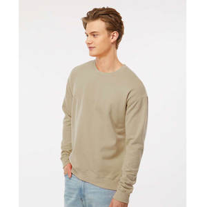 <b>Royal</b> <b>Blue</b> Sweatshirt Women Custom Logo Embroidered Blank Cotton Unisex Oversized Crew Neck Crewneck Sweatshirts Men - Product Image 5