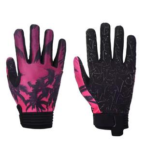 Gants de cyclisme d'été à doigts complets en gel, cuir/polyester/néoprène, lavables, écologiques, pour le sport, la course, la moto, le VTT, pour hommes, LOW - Product Image 1