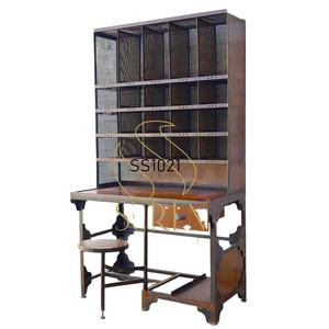 Metal Unique Design Hutch Cum Display Rack <b>Hotel</b> <b>Trolley</b> - Product Image 2
