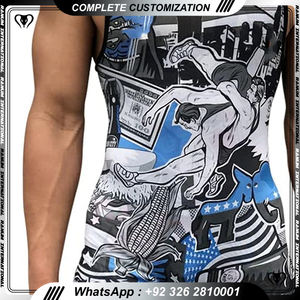 Cool vente en gros pas cher USA personnalisé sublimé jeune adulte Low Cut Wrestling Singlet fabricant - Product Image 5