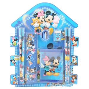 Mickey <b>Mouse</b> Stationery Set 5 Pcs - Blue - Product Image 1