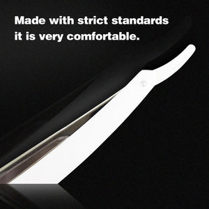 Maquinilla de Afeitar Profesional de Seguridad con Una Sola Cuchilla, Mango de Acero Inoxidable y Cuchilla de Acero Superinoxidable - Product Image 5