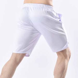 High Quality 100% Cotton Casual <b>Shorts</b> Pockets Wholesale Custom Logo Premium Loose Mesh Eco-Friendly Mid Waist Solid <b>Pattern</b> - Product Image 2