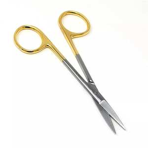 กรรไกรตัดม่านตา สแตนเลสสตีล ทนทาน ใช้งานได้ดีเยี่ยม ตัดได้คมและเรียบเนียน เหมาะสำหรับการผ่าตัด - Product Image 1