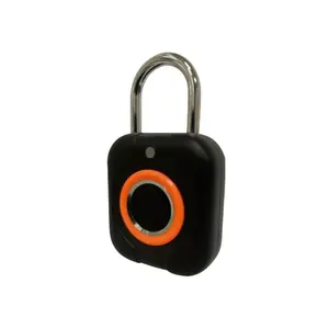 Black Small Fingerprint Smart Keyless Electronic Cabinet Lock