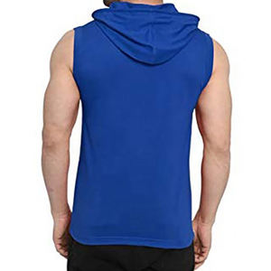 Custom Gym Workout Fitness Hooded Sweatshirt Cotton Women <b>Sleeveless</b> <b>Hoodie</b> - Product Image 6