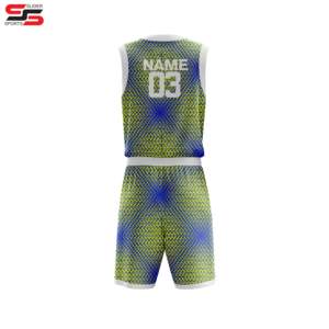 Diseño personalizado de camisetas de baloncesto al por mayor sublimado equipo juvenil uniformes de baloncesto personalizado - Product Image 2