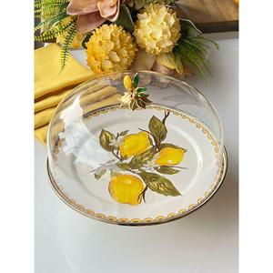 Cupola torta con smalto Amarillo - Product Image 1