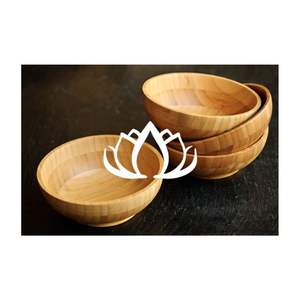 Producto artesanal de alta calidad de bambú-Juegos de vajilla de tazón de bambú sostenible-LOTO AZUL de Vietnam - Product Image 1