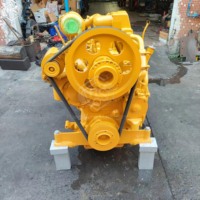 Bulldozer D6R avec moteur Cat 3306 à vendre, engin de construction, ensemble moteur diesel 6 cylindres, pièces détachées.
