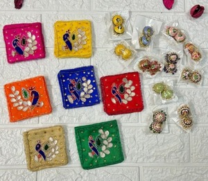 Idea de regalo de devolución de fiesta Haldi Mehndi Indian Punjabi Wedding Favor para invitados Musulmanes Nikah Artículos de regalo 2025 Necesidades festivas a granel - Product Image 4